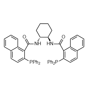 (1R,2R)-(+)-1,2-二氨基環(huán)己烷-N,N′-雙(2-苯基膦-1-萘?；?